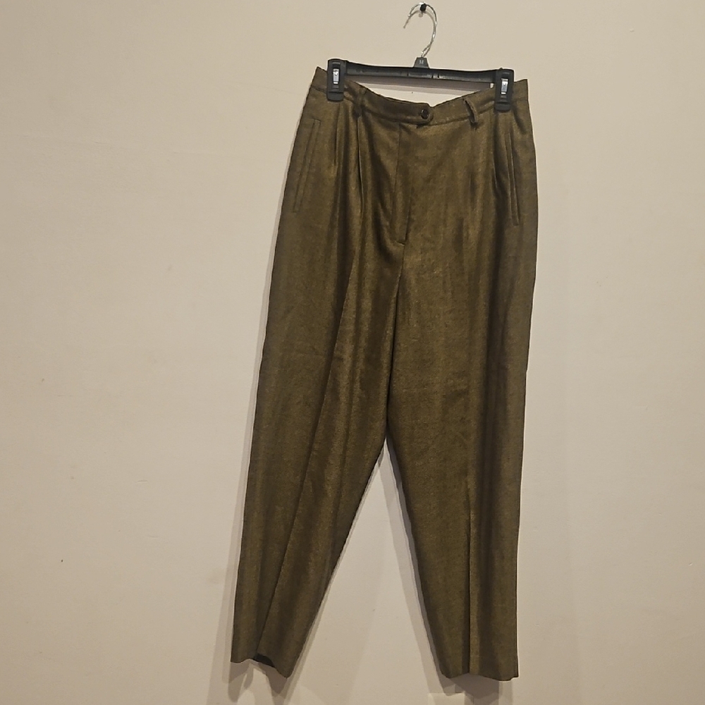 Ralph Lauren Khaki Pantsuit